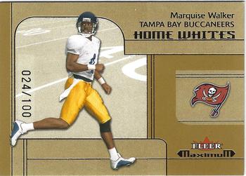 2002 Fleer Maximum - To the Max #277 Marquise Walker Front