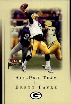 2002 Fleer Premium - All-Pro Team #3 APT Brett Favre Front