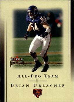 2002 Fleer Premium - All-Pro Team #4 APT Brian Urlacher Front
