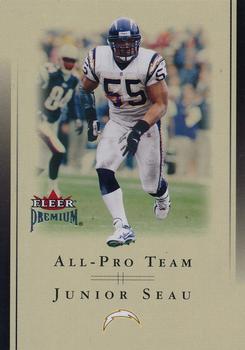 2002 Fleer Premium - All-Pro Team #13 APT Junior Seau Front