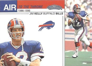 2002 Fleer Showcase - Air to the Throne #14 AT Jim Kelly Front