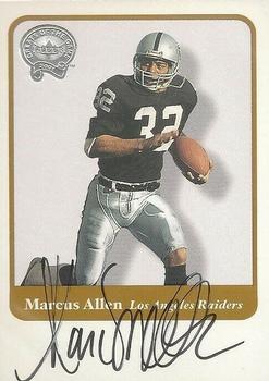 2002 Fleer Throwbacks - Greats of the Game Autographs #NNO Marcus Allen Front