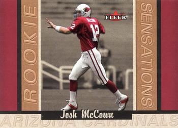2002 Fleer - Rookie Sensations #16 RS Josh McCown Front