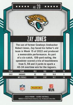 2023 Score #20 Zay Jones Back
