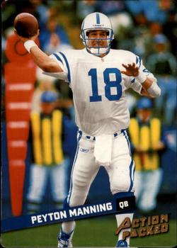 2002 Leaf Rookies & Stars - Action Packed Bronze #4 Peyton Manning Front