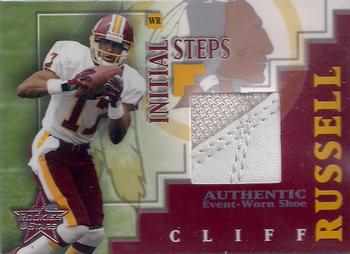 2002 Leaf Rookies & Stars - Initial Steps #IS-2 Cliff Russell Front