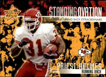 2002 Leaf Rookies & Stars - Standing Ovation #SO-05 Priest Holmes Front