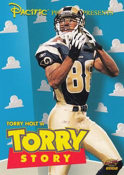 2002 Pacific - Feature Attractions #16 Torry Holt Front
