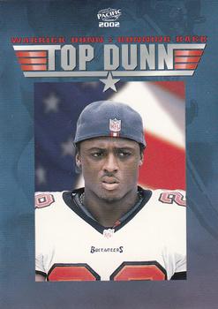 2002 Pacific - Feature Attractions #19 Warrick Dunn Front