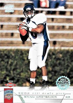 2002 Pacific - LTD #497 Brian Westbrook Front