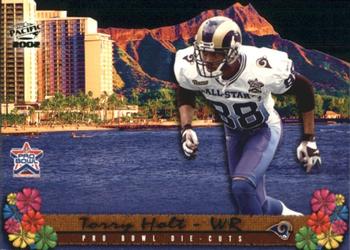 2002 Pacific - Pro Bowl Die Cuts #14 Torry Holt Front
