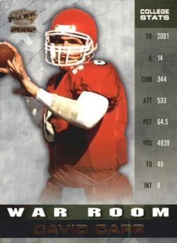2002 Pacific - War Room #2 David Carr Front