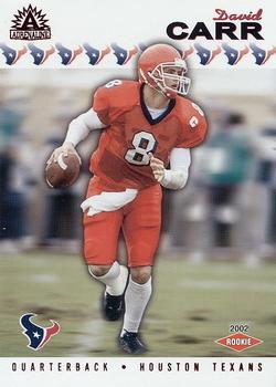 2002 Pacific Adrenaline - Red #112 David Carr Front
