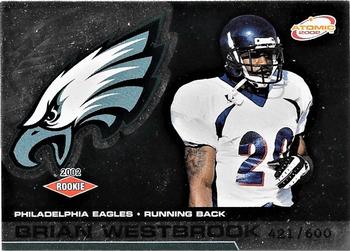 2002 Pacific Atomic - Non Die Cut #125 Brian Westbrook Front