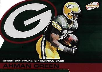 2002 Pacific Atomic - Red #37 Ahman Green Front