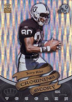 2002 Pacific Crown Royale - Crowning Glory #18 Jerry Rice Front