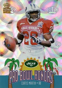 2002 Pacific Crown Royale - Pro Bowl Honors #12 Curtis Martin Front