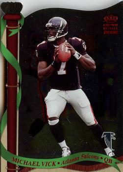 2002 Pacific Crown Royale - Red #9 Michael Vick Front