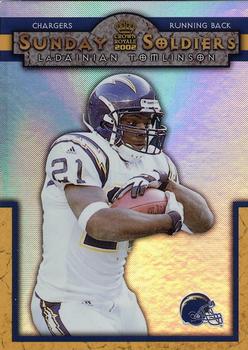 2002 Pacific Crown Royale - Sunday Soldiers #18 LaDainian Tomlinson Front