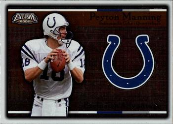 2002 Pacific Exclusive - Exclusive Advantage #9 Peyton Manning Front