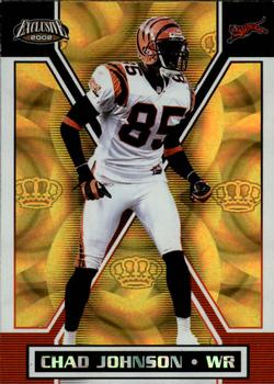 2002 Pacific Exclusive - Gold #36 Chad Johnson Front