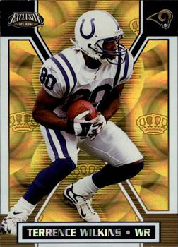 2002 Pacific Exclusive - Gold #145 Terrence Wilkins Front