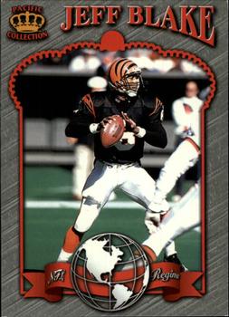 1996 Pacific Crown Royale - NFL Regime #NR60 Jeff Blake Front
