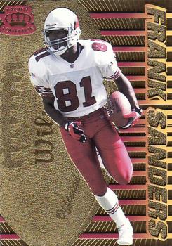 1996 Pacific Dynagon #P-4 Frank Sanders Front