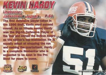 1996 Pacific Dynagon #P-64 Kevin Hardy Back