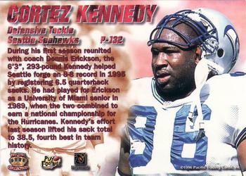 1996 Pacific Dynagon #P-132 Cortez Kennedy Back