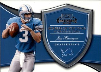 2002 Playoff Contenders - Rookie of the Year Contenders #ROY-6 Joey Harrington Front