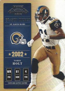 2002 Playoff Contenders - Samples #94 Torry Holt Front