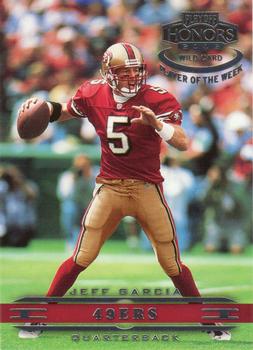 2002 Playoff Honors - Player of the Week #POTW-18 Jeff Garcia Front