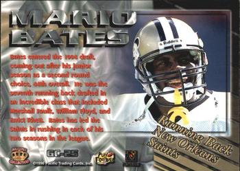 1996 Pacific - Gems of the Crown #GC-25 Mario Bates Back