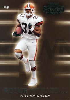 2002 Playoff Honors - Rookie Stallions #RS-46 William Green Front