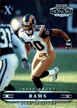 2002 Playoff Honors - X's #86 Isaac Bruce Front