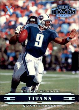 2002 Playoff Honors - X's #94 Steve McNair Front