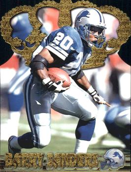1996 Pacific - Gold Crown Die Cuts #GC-3 Barry Sanders Front