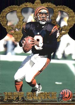 1996 Pacific - Gold Crown Die Cuts #GC-5 Jeff Blake Front