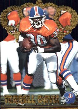 1996 Pacific - Gold Crown Die Cuts #GC-7 Terrell Davis Front