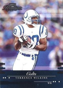 2002 Playoff Prestige - Samples Gold #62 Terrence Wilkins Front