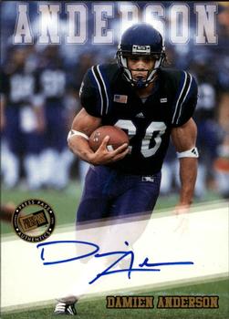 2002 Press Pass - Autographs #NNO Damien Anderson Front