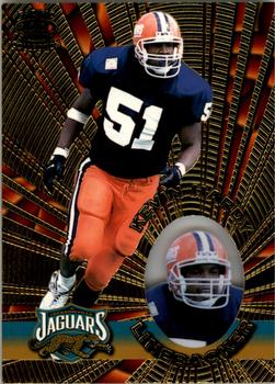 1996 Pacific Invincible #I-68 Kevin Hardy Front