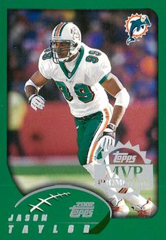 2002 Topps - MVP Promotion #NNO Jason Taylor Front