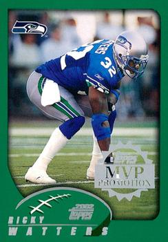 2002 Topps - MVP Promotion #NNO Ricky Watters Front