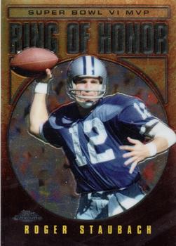 2002 Topps Chrome - Ring of Honor #RS6 Roger Staubach Front