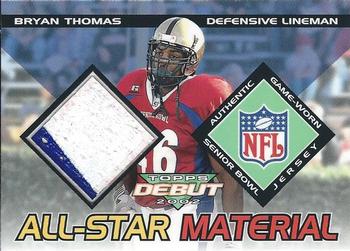 2002 Topps Debut - All-Star Material #AM-BT Bryan Thomas Front
