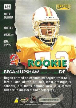 1996 Pinnacle #162 Regan Upshaw Back