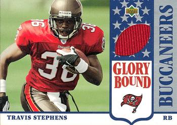 2002 UD Authentics - Glory Bound Jerseys #GBJ-TS Travis Stephens Front