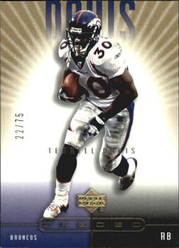 2002 UD Graded - Gold #29 Terrell Davis Front